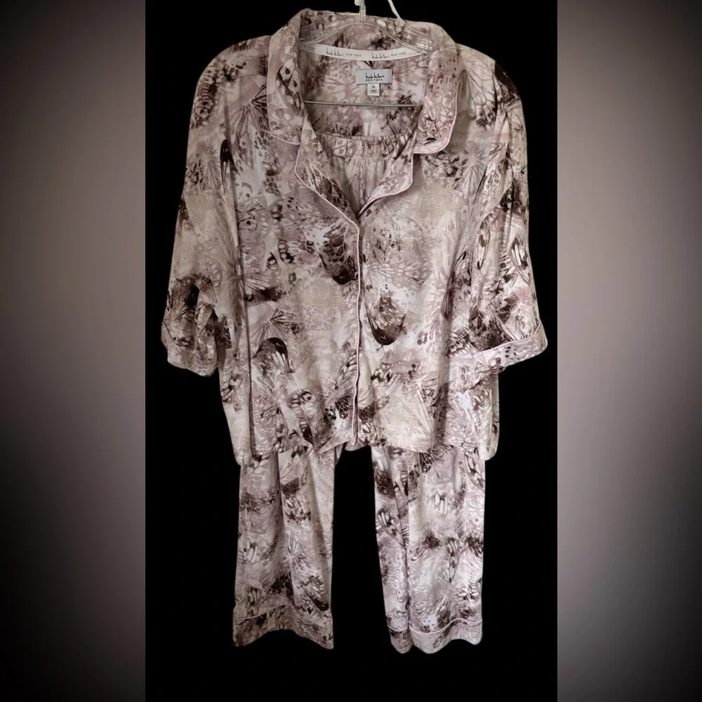 Nicole Miller Pajama Set Size XL - Picture 1 of 8